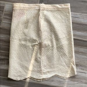 Love Culture Scalloped Mini Skirt